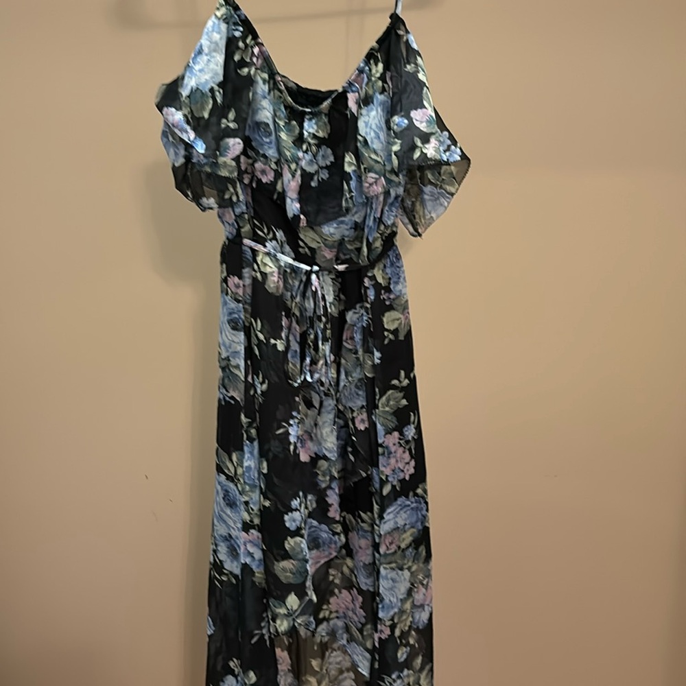 Abercrombie and fitch floral dress hi lo